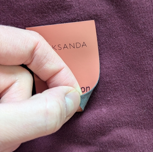 Lululemon Face Forward Sweatshirt *lululemon x Roksanda in Garnet / Fools Gold - Picture 15 of 16